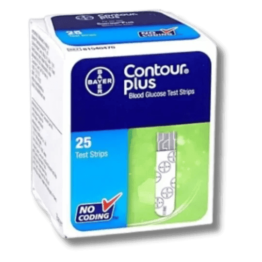 Contour Plus – Lot de 2 boîtes de 25 bandelettes