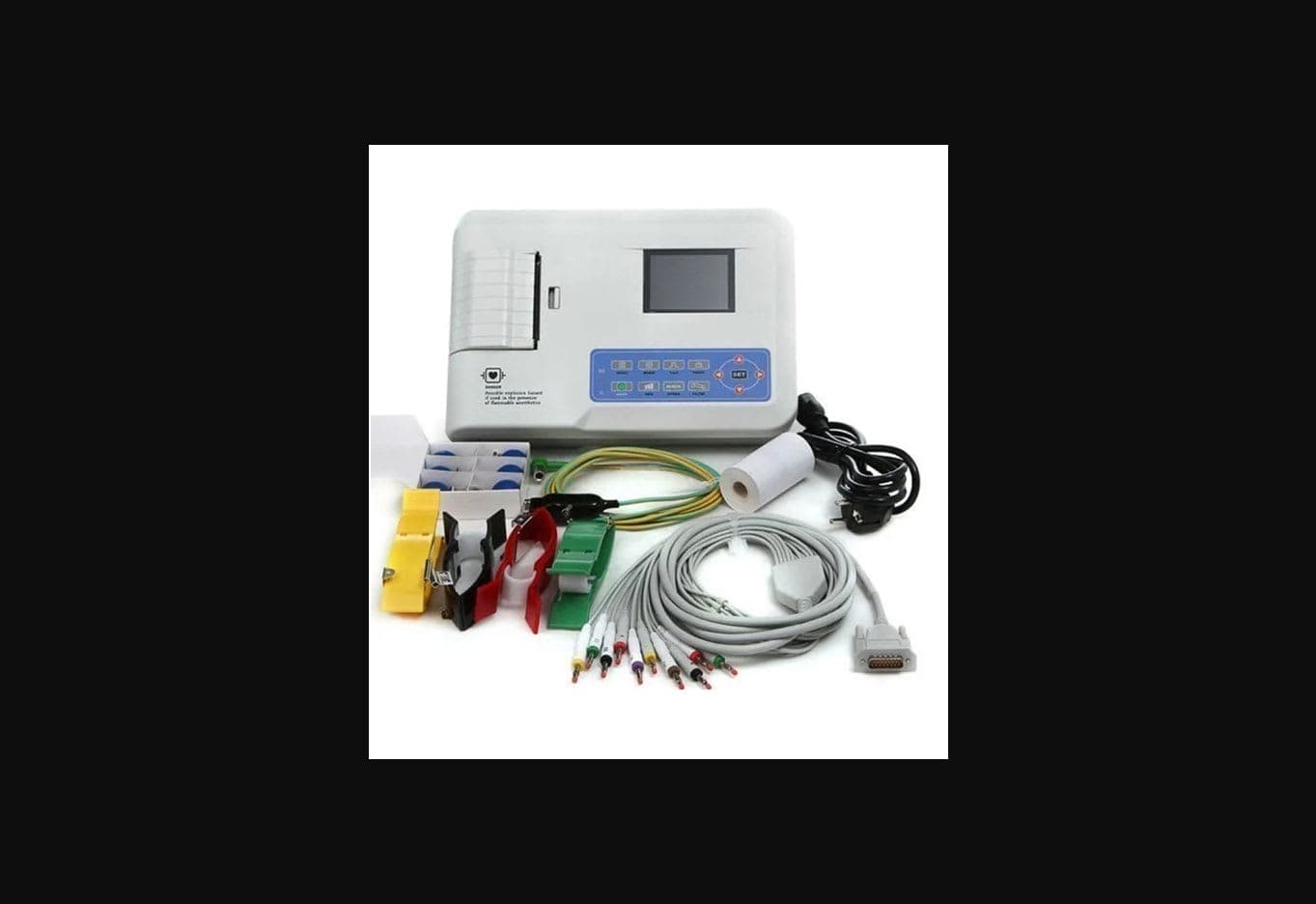 ECG CONTEC 3 pistes avec interprétation